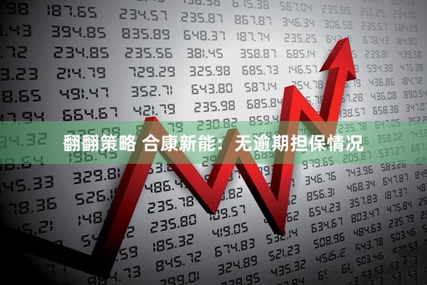 翻翻策略 合康新能：无逾期担保情况