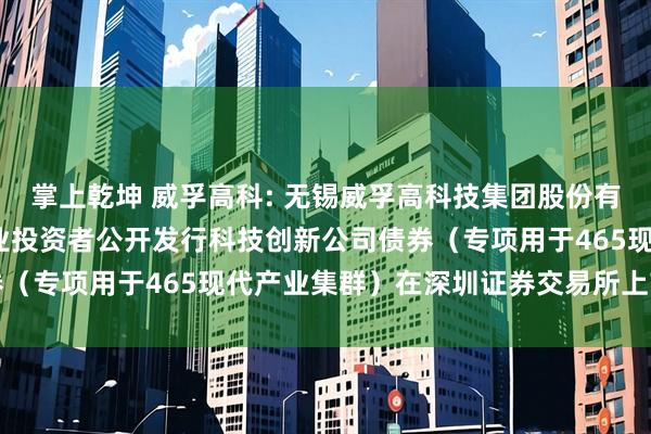 掌上乾坤 威孚高科: 无锡威孚高科技集团股份有限公司2025年面向专业投资者公开发行科技创新公司债券（专项用于465现代产业集群）在深圳证券交易所上市的公告